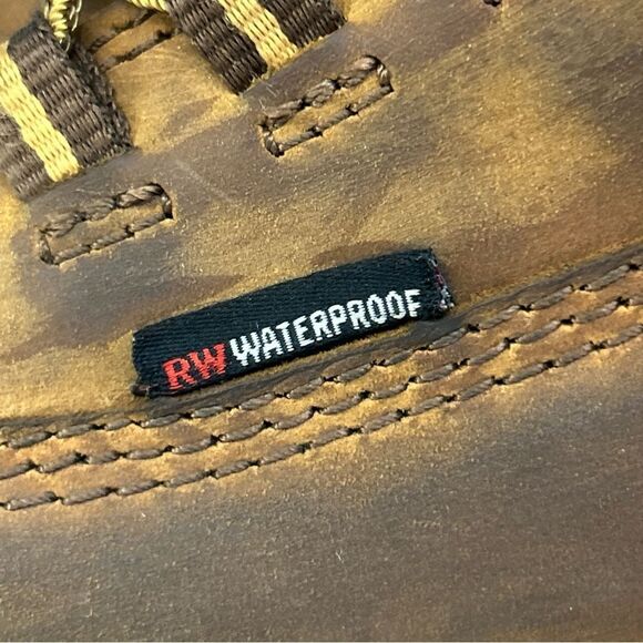 Red Wing 2327 Women Size 8.5D Brown Leather Safety Steel Toe Waterproof Boot - Picture 8 of 10